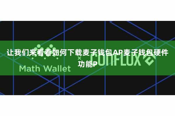让我们来看看如何下载麦子钱包AP麦子钱包硬件功能P