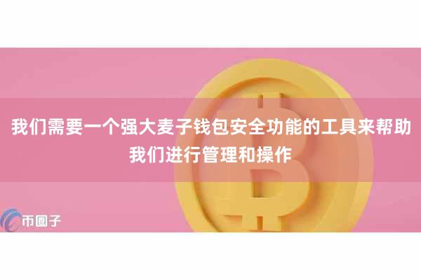 我们需要一个强大麦子钱包安全功能的工具来帮助我们进行管理和操作