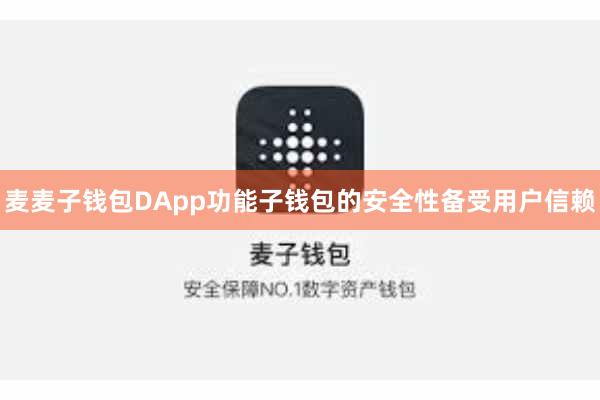 麦麦子钱包DApp功能子钱包的安全性备受用户信赖