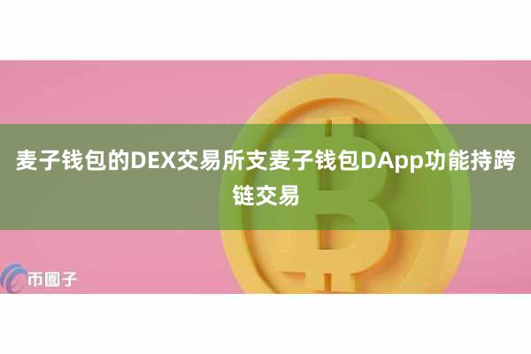 麦子钱包的DEX交易所支麦子钱包DApp功能持跨链交易